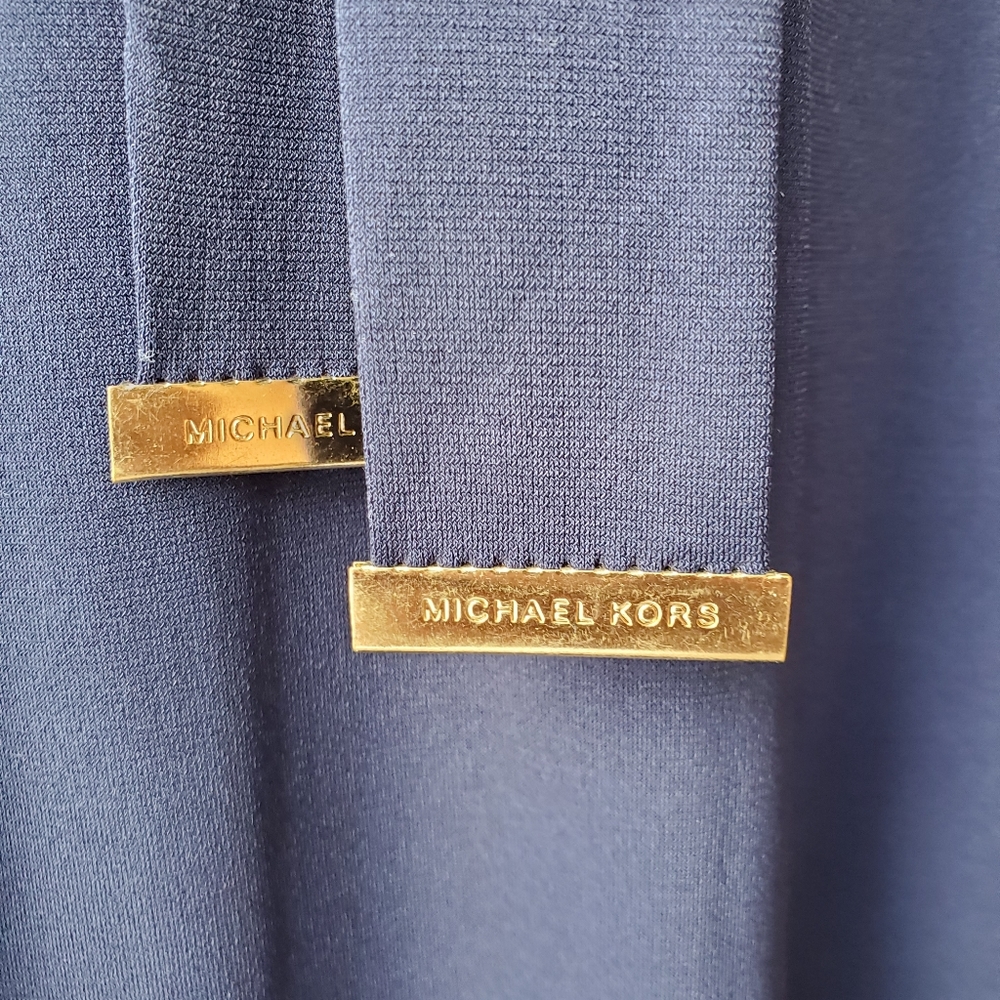 Michael Kors Chain Embellished Popover Maxi Dress - Picture 5 of 13
